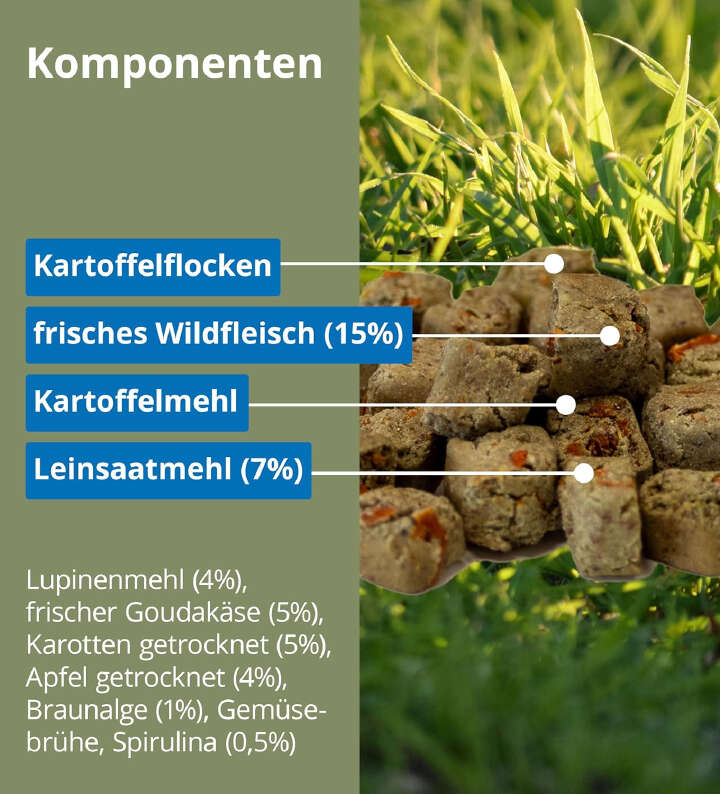Höveler DOG Pur.SNAXX Wild + Käse